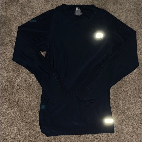 Navy Dri-fit starter workout shirt - Picture 2 of 5